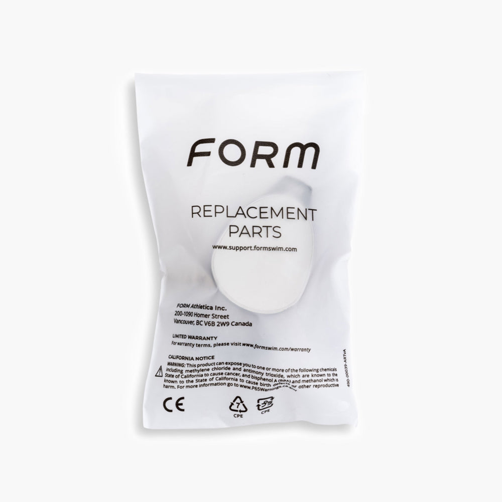 FORM Smart Swim Goggles Clear Silver Lens Replacement Part